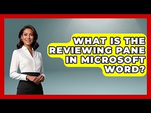 What Is The Reviewing Pane In Microsoft Word? - Docs and Sheets Pro