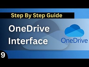 OneDrive Interface Explained | Complete Beginner's Guide (2025)