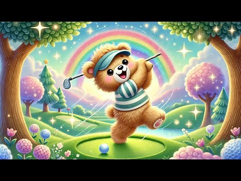 Catchy Golf Song for Kids | Fun Nursery Rhyme with Sing-Along Lyrics