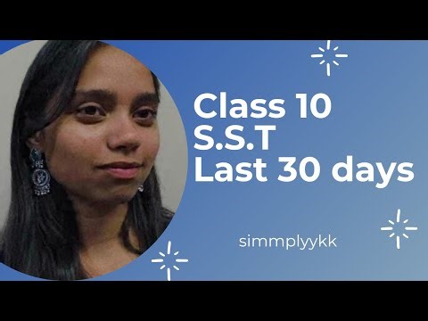 Class 10 SST Last 30 Days Strategy | CBSE Boards 2026