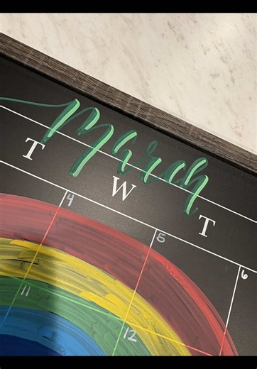 Hello March: Embrace New Opportunities with Calligraphy