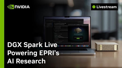 DGX Spark Live: Powering EPRI’s AI Research