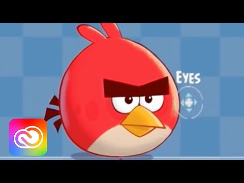 Hand Drawn Animated Character Rigs in Angry Birds with After Effects | Adobe Creative Cloud