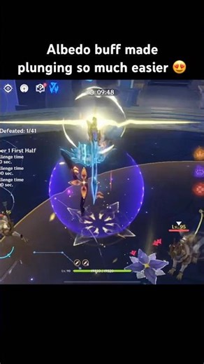 Albedo now enables plunging attacks #genshinimpact #albedo