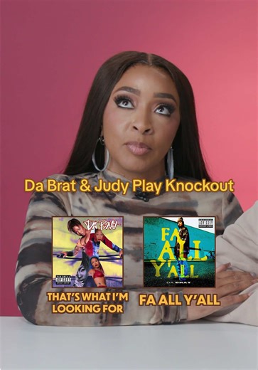 Da Brat has so many classics, its so hard to choose! Which Da Brat record would you choose? #dabrat #90smusic #jamiefoxx #90shiphop #thisorthat @DA BRAT @Jesseca Harris Dupart