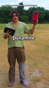 301K views · 1.8K reactions | Dynamite can cause problems. Nitroglycerin will cause problems. But Not being able to blow up a mountain when you need to blow up a mountain, is a problem. This is fake, there was no danger, its a prop dynamite. Its made of paper and paper mache and spraypaint and tape. | Reid Olson | Facebook