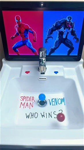 Spider-Man vs Venom 😱— Who Will Survive?🕷️