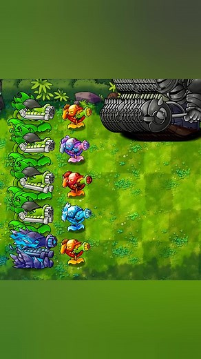 PVZ Fusion Big Turret vs 15 Ultimate Gargantuars