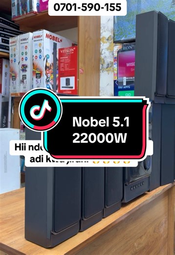 Nobel hometheater 5.1. 22000W #nobel #nobelhometheater #nobelsubwoofer #soundmachine #genuineelectronics #bestelectronicsshopkenya