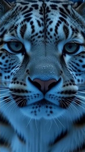 Snow Leopard Close-Up — HDR Realism