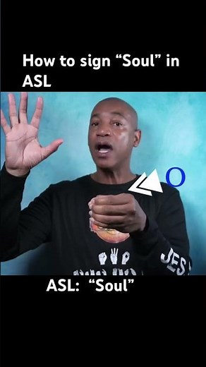 How to sign “Soul” in ASL