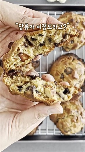 Chewy Whole Wheat Chocolate Cookies with 25% Less Sugar | No-knead Diet Baking 🍪