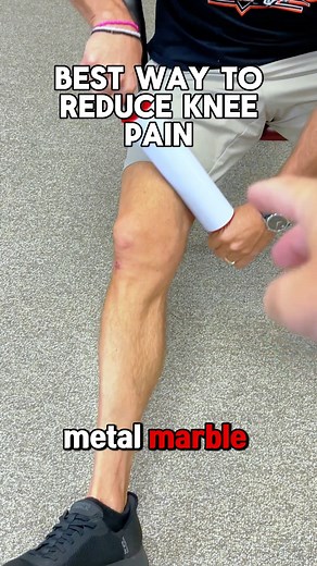 Loosen Tight Muscles with a Simple Rolling Pin . You don’t need fancy equipment to help ease tension around your knee — sometimes a kitchen rolling pin works wonders! . In this video, I’m showing how to use a rolling pin to gently massage the thigh and IT Band (the outside of your leg). When these muscles tighten up, they can pull on the knee joint and cause discomfort. . Rolling helps to: ✅ Improve blood flow ✅ Reduce stiffness ✅ Relax tight tissues that may be irritating the knee ✅ Promote eas