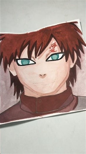 Colouring Gara from naruto🖌️...