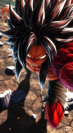 SSJ4 Goku Charging at Full Speed