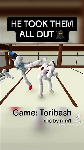 Ambush gone WRONG 🚫 #toribash #gamingclips #fightinggames