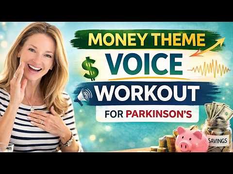 Parkinson’s Speech & Voice Exercises | MONEY Theme Speech Workout 💲