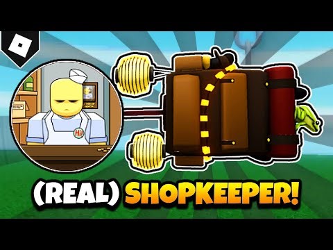 How To Get SHOPKEEPER GLOVE and "Minimum Wage" BADGE in SLAP BATTLES! [ROBLOX]