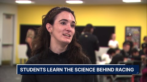 CMS students learn STEM through immersive NASCAR racing experience