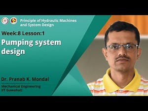 Lec 34: Pumping system design