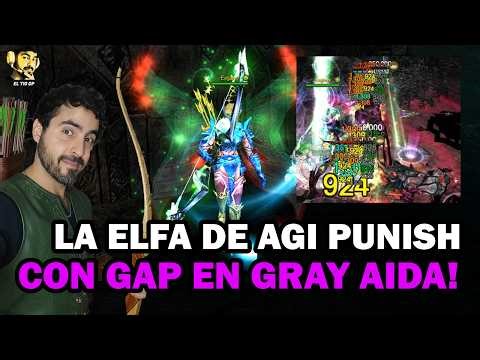 LA SUPER ELFA PUNISH EN GRAY AIDA CON GAP🔥💯 l Mu online S20.2.3