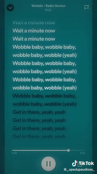 Wobble - V.I.C #foryoupage #fyp #1stpost #spedupsounds #speedupsongs #fypシ