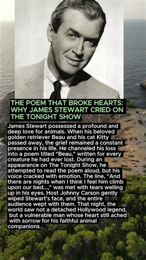 THE POEM THAT BROKE HEARTS: WHY JAMES STEWART CRIED ON THE TONIGHT SHOW