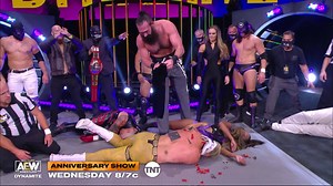 Join us LIVE for our one-year anniversary episode of Dynamite! Share your favorite moment from the last year of #AEWDynamite in the comments below! WATCH Dynamite this Wednesday on TNT Drama at 8e/7c. | All Elite Wrestling