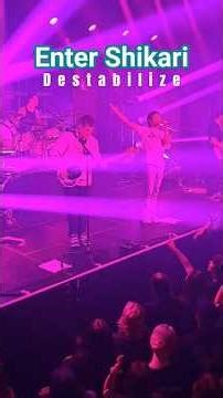 This is the calm before the storm 💥 with a S not a Z 🙈 #entershikari