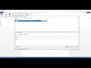 How to do secondary referencing using Endnote in Word