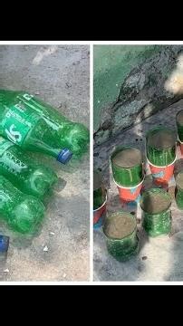 Plastic Bottle + Cement = Stunning Garden Decor | Waste to Wow!