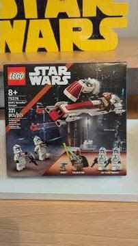 Set #75378 BARC Speeder Escape speed video. Grogu gets saved during Order 66. #lego #build #starwars