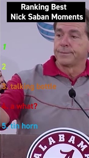 Saban said what?!