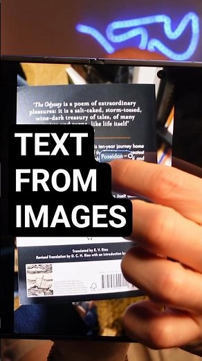 Samsung Galaxy Tips - Grab Text from Image #smartphone #tech