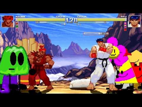 Team Hyper Combo Finish vs. Team Hadouken 8v8 Total Chaos | M.U.G.E.N