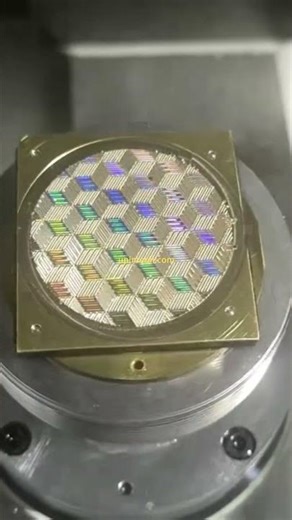 Guilloché Dials with Cube-Patterned Motifs #guilloche #watchdial