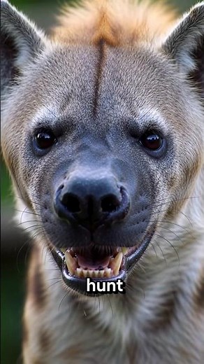 Why Hyenas Eat Their Prey Alive #wildlifeshorts #hyena