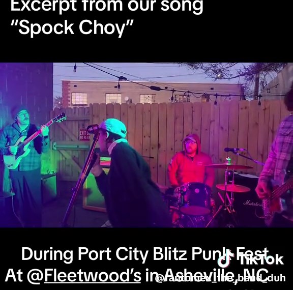 Excerpt from our song “Spock Choy”, during Port City Blitz Punk Fest at Fleetwood’s in Asheville, NC #asheville #fleetwoods #spock #choy #livemusic #concert #punkfestival #portcityblitz #posthardcore #indiepunk #fantomex #newsong