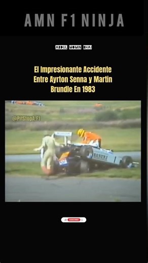 Antes de la Fórmula 1, Ayrton Senna🇧🇷 y Martin Brundle🇬🇧 ya estaban librando una guerra en la pista