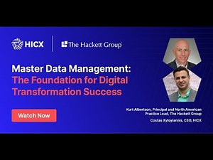 Master Data Management: The Foundation for Digital Transformation Success