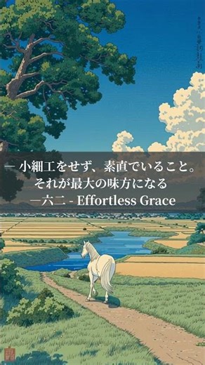 賢い人ほど、あえて「何もしない」。それが大地の戦略。