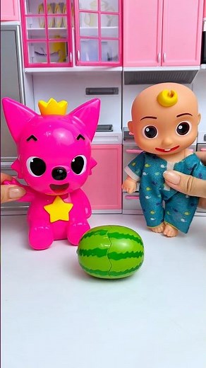 ASMR Toy Unboxing Cocomelon Washing Machine Set | Satisfying Toy Sounds #shorts