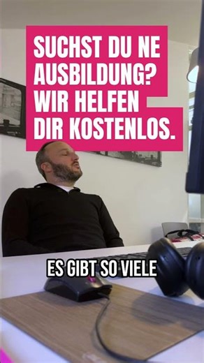 Wir fragen einfach: Suchst du eine Ausbildung?