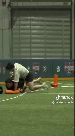 Controversial Call in Barstool Flag Football Game