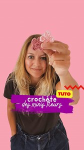 Caroline Waryn - Caro Tricote on Instagram: "Petit tuto super facile d’une fleur au crochet ! Enregistre le post pour le retrouver facilement 🌈 En barrette, cousues sur un top, sur un diadème ou en bouquet ? Dis moi ? Tu les mettrais où ces petites fleurs au crochet ? #crochet #crochetaddict"