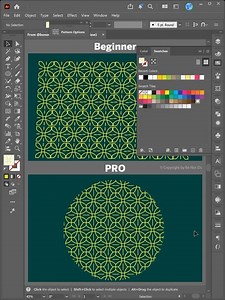 Adobe Illustrator 2026 | How to Design Shippou Patterns in Illustrator #benocds