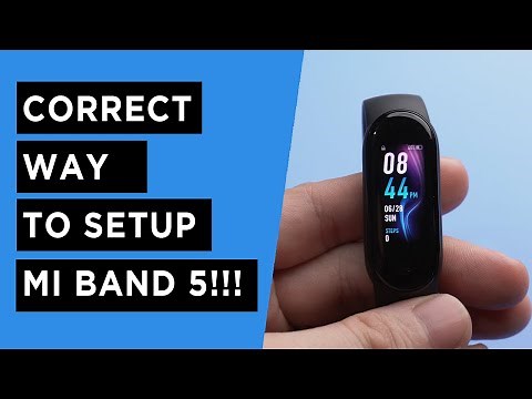 Xiaomi Mi Band 5 - Complete Setup for Android & iOS