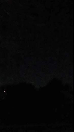Entrance of orbs! From almost ground level! Third time seeing a string of orbs within the past 2 months. Not Starlink, too low and close to houses! #lineoforbs #2026orbs #orbs2026 #orbstring