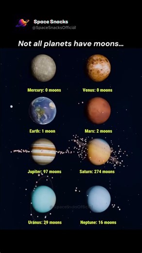 Which Planet Has the Most Moons? 🌕