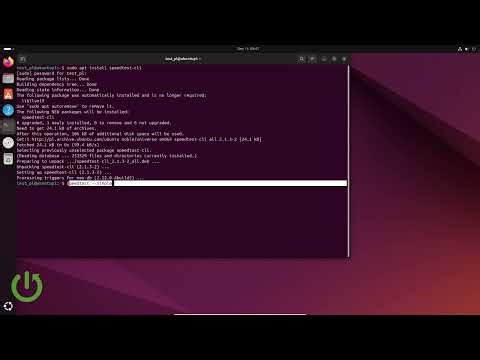 Linux：在终端测试网速（使用 speedtest-cli、iperf3、curl）